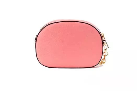 Michael Kors Jet Set Glam Tea Rose Кожаная овальная сумка через плечо Женская сумочка, мультиколор