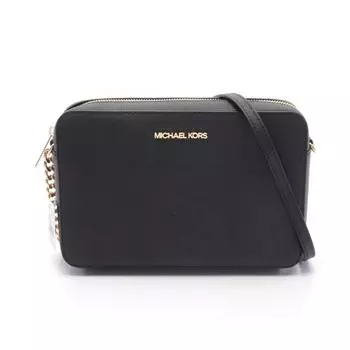 Michael Kors Jet Set кожаная сумка через плечо слинг сумка, черный