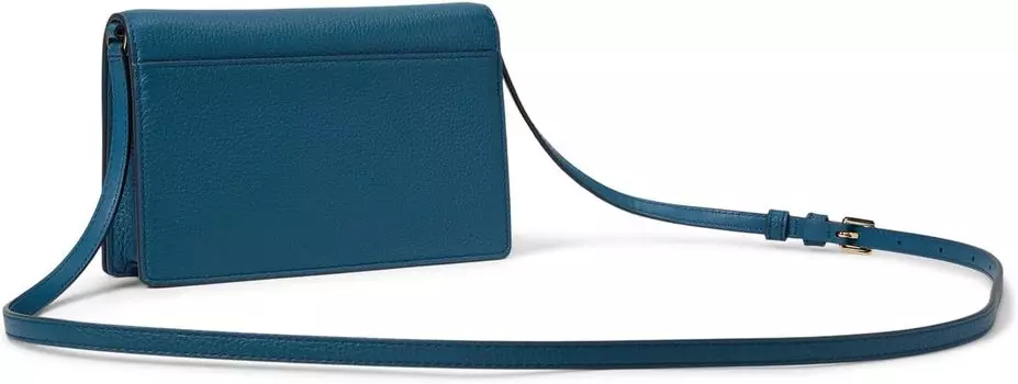 Michael Kors Jet Set Medium Flap Crossbody, темный шамбре
