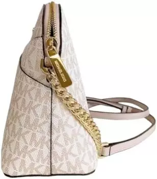 Michael Kors Jet Set Средняя кожаная сумка через плечо
