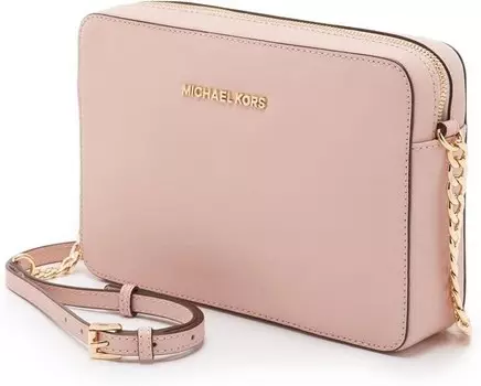 Michael Kors Jet Set Travel, большая сумка через плечо East/West, розовая