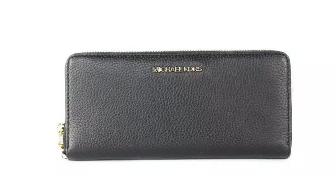 Michael Kors Jet Set Travel Большой женский кошелек Continental Wrist из кожи Pebble, цвет multi