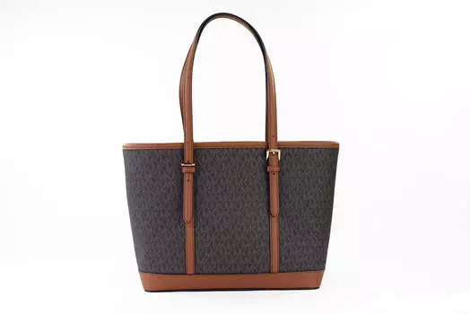 Michael Kors Jet Set Travel Маленькая сумка-тоут из ПВХ на плечо Женский кошелек, мультиколор