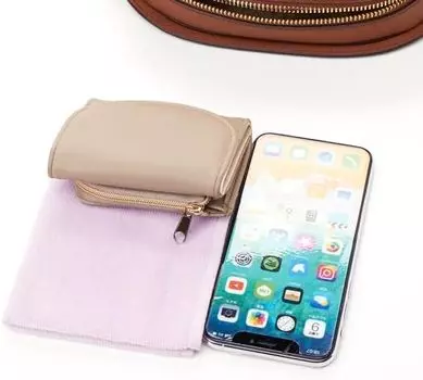 Michael Kors Jet Set Travel Средняя фирменная овальная сумка через плечо