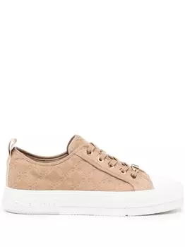 Michael Kors кеды Evy с логотипом, коричневый