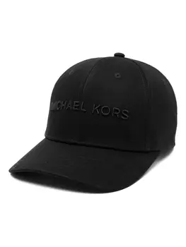 Michael Kors кепка с вышитым логотипом, черный