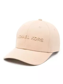 Michael Kors кепка с вышитым логотипом, нейтральный цвет