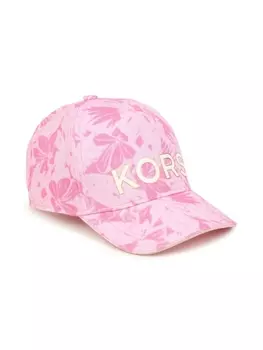 Michael Kors Kids бейсболка с логотипом, розовый