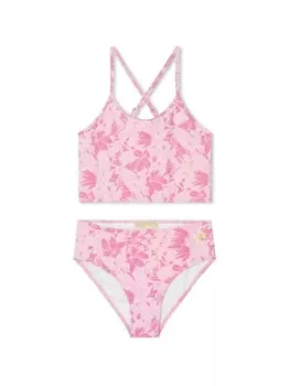 Michael Kors Kids бикини с логотипом, розовый