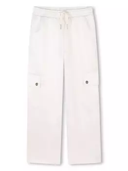 Michael Kors Kids брюки карго, белый