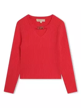 Michael Kors Kids джемпер MK Empire, красный