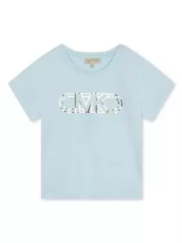 Michael Kors Kids футболка с логотипом, синий