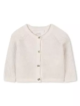 Michael Kors Kids кардиган с рукавами реглан, нейтральный цвет