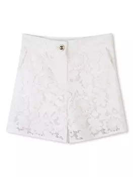 Michael Kors Kids кружевные шорты, нейтральный