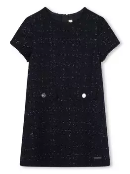 Michael Kors Kids платье с короткими рукавами, синий