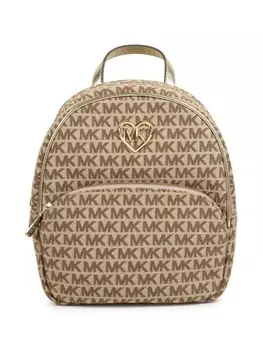 Michael Kors Kids рюкзак с монограммой, нейтральный цвет