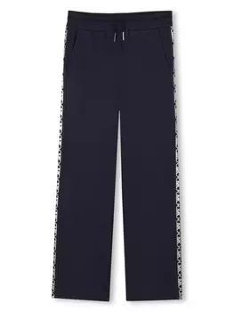 Michael Kors Kids спортивные брюки с логотипом, синий