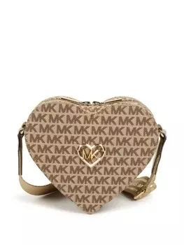 Michael Kors Kids сумка на плечо с монограммой, нейтральный цвет