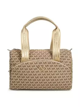 Michael Kors Kids сумка-тоут с монограммой, нейтральный цвет