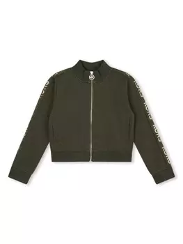 Michael Kors Kids толстовка с логотипом, зеленый