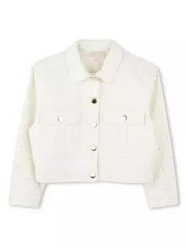 Michael Kors Kids жакет на пуговицах, белый
