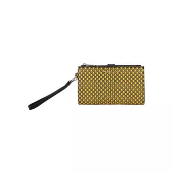 MICHAEL KORS Клатч из искусственной кожи, стандартный, женский, желтый