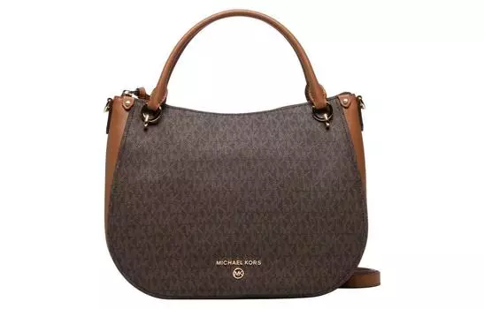 MICHAEL KORS Коллекция багажа. Сумка через плечо из искусственной кожи. Женские сумки через плечо коричневого цвета