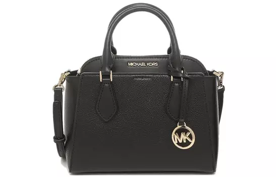 MICHAEL KORS Коллекция сумок Daria Handbag, кожаная сумка через плечо, женская сумка-труба, черная
