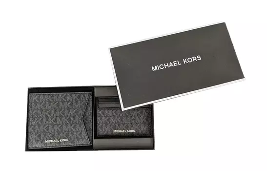 MICHAEL KORS Кошелек Handbag Collection Billford Canvas Wallet Men's Black