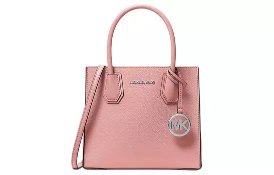 MICHAEL KORS Кожаная сумка-шоппер, сумка через плечо, женская сумка среднего размера, Primrose