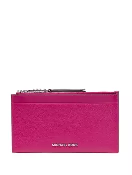 Michael Kors кожаный картхолдер Empire, фиолетовый