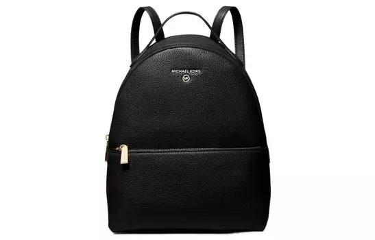 MICHAEL KORS Кожаный рюкзак Valerie среднего размера для женщин, черный