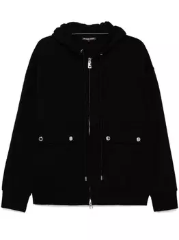 Michael Kors куртка на молнии с капюшоном, черный