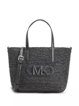 Michael Kors маленькая соломенная сумка Eliza, черный