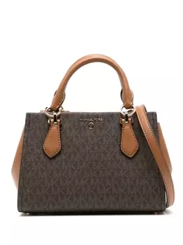 Michael Kors маленькая сумка через плечо Marilyn, коричневый