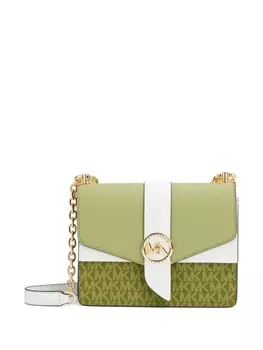 Michael Kors маленькая сумка через плечо Greenwich, зеленый