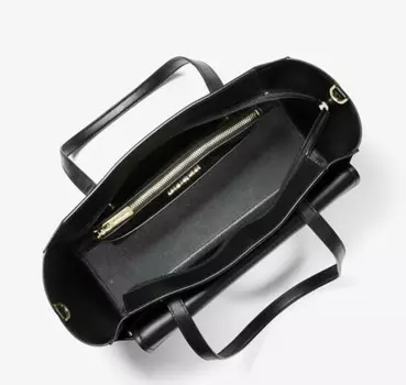 Michael Kors MICHAEL Michael Kors Maisie Большая 3-в-1 сумка-тоут из шагреневой кожи в комплекте с крючком для кошелька