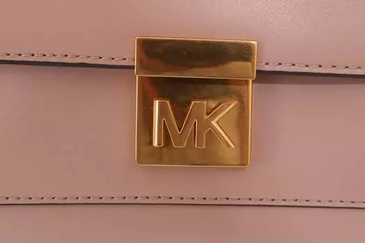 Michael Kors MINDY Кожаная женская сумка через плечо, розовый