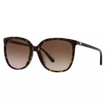 Michael Kors MK 2137U 300613 57 мм женские квадратные солнцезащитные очки, цвет dark tortoise