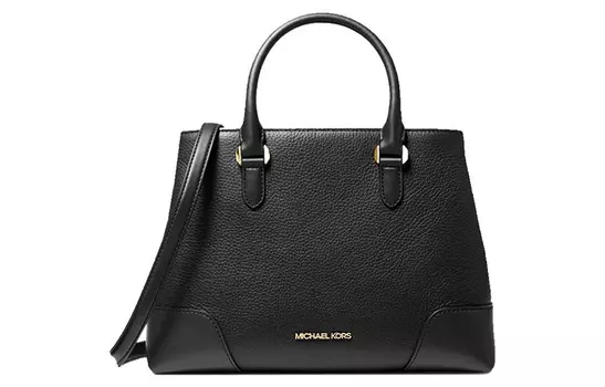 MICHAEL KORS MK Crosby кожаная сумка через плечо женская черная