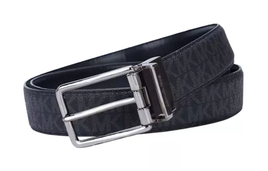 Michael Kors Мужской кожаный ремень Michael Kors, Black