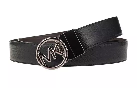Michael Kors Мужской кожаный ремень Michael Kors, Black