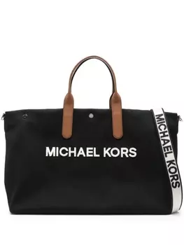 Michael Kors объемная сумка-тоут из канваса, черный