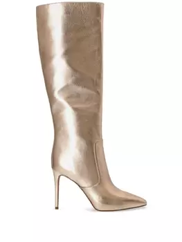 Michael Kors сапоги Rue 100 с эффектом металлик, золотистый