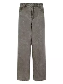 Michael Kors широкие джинсы, зеленый