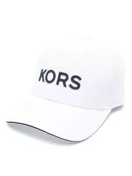 Michael Kors шляпа из рипстопа с логотипом, белый