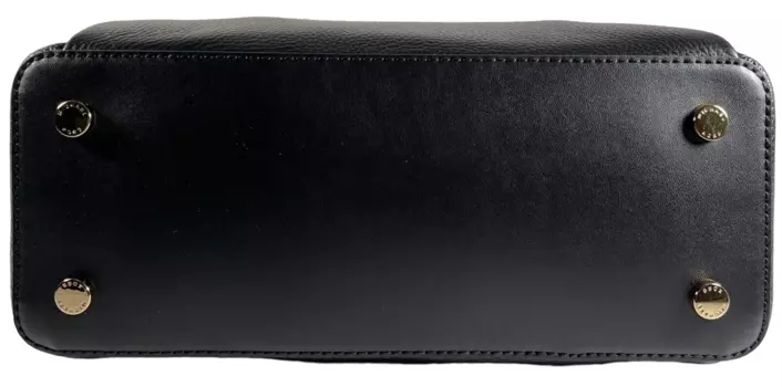 Michael Kors Sienna Satchel Кожаная Сумка Пелед, черный