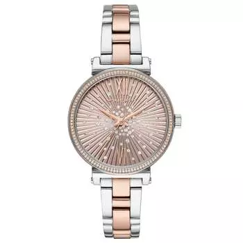 Michael Kors Sofie MK3972 женские двухцветные кварцевые часы 36 мм, цвет multi