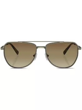 Michael Kors солнцезащитные очки Whistler, серебряный