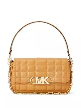 Michael Kors средняя стеганая сумка через плечо Parker, нейтральный цвет